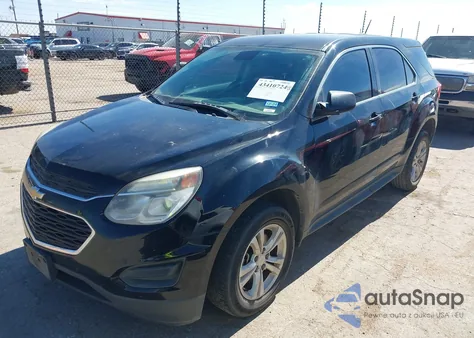 2016 Chevrolet Equinox Ls из США, поврежденный, VIN 2GNALBEK9G1146775